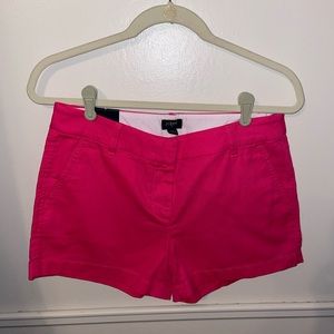 Jcrew Factory pink 3.5 chino shorts